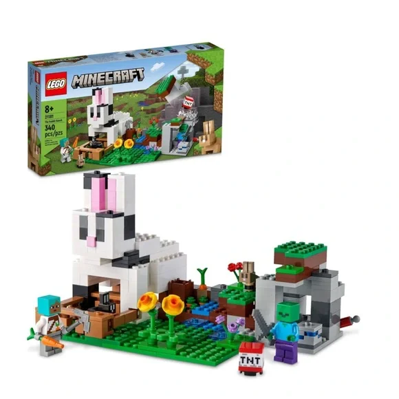 LEGO Minecraft Rabbit Ranch #21181 - NEW - Picture 1 of 6